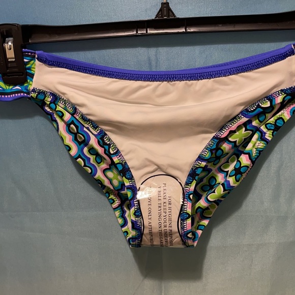 NWOT TRINA TURK HIPPIE BIKINI BOTTOM WAIST 15” - Picture 6 of 7